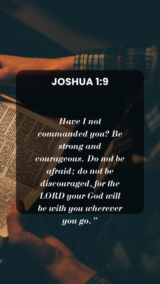 Joshua 1:9