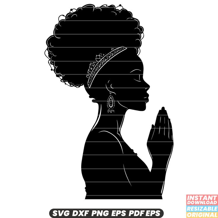 A praying lady